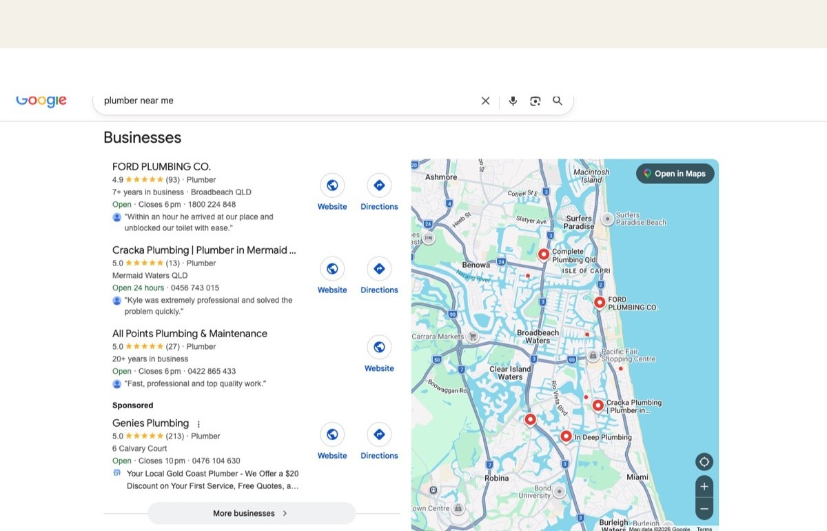How to Rank #1 in Google Maps: A Local SEO Guide for Australian Service Businesses